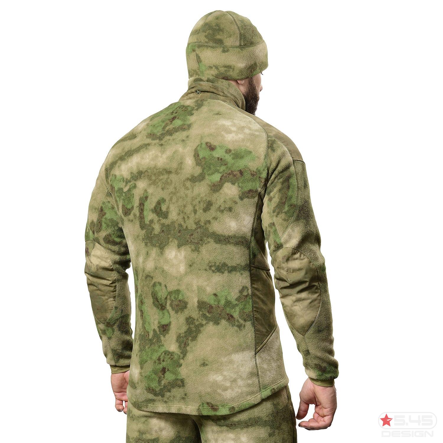 Elongated back protects from wind and will not open up the body even during high activity